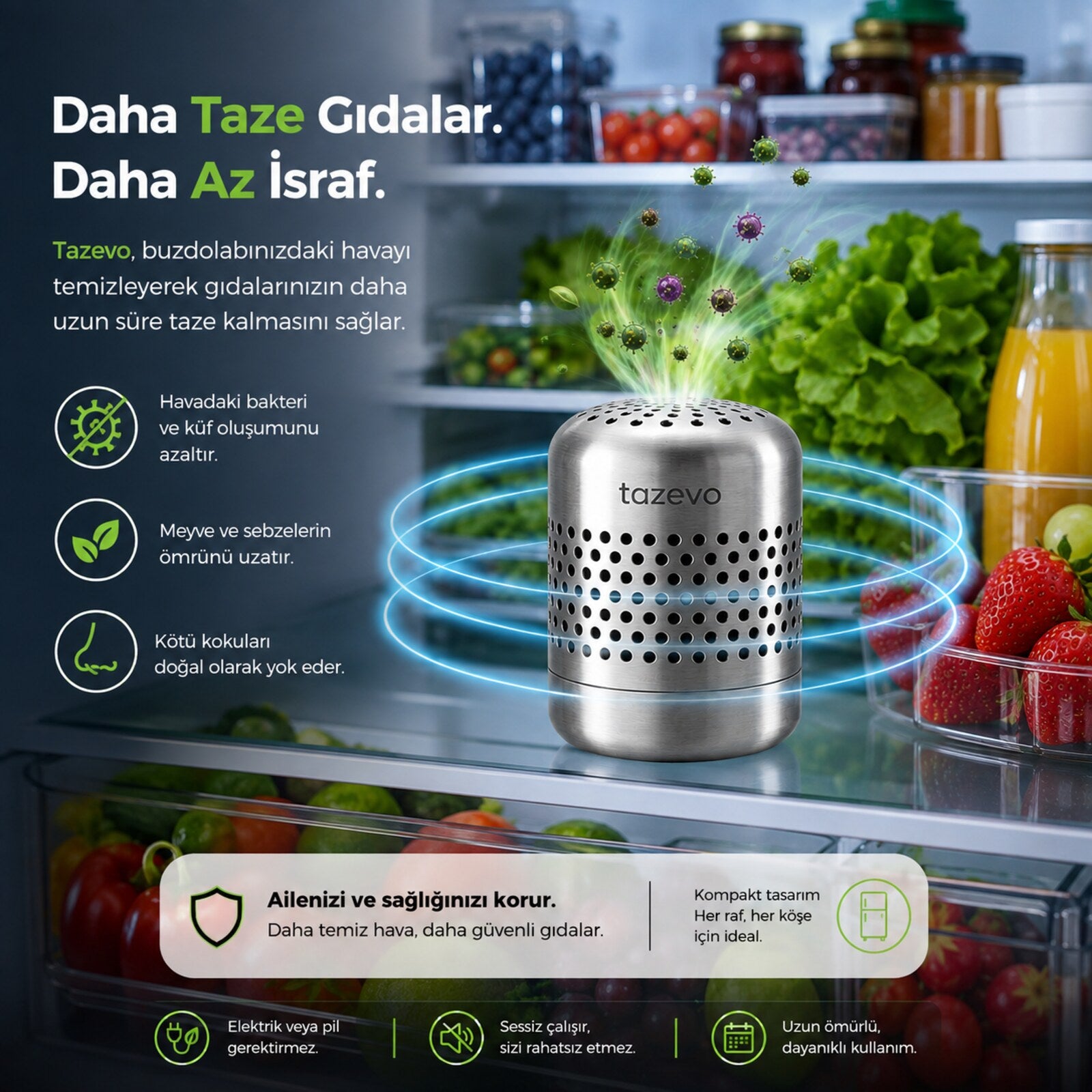 Tazévo — daha taze gıdalar, daha az israf